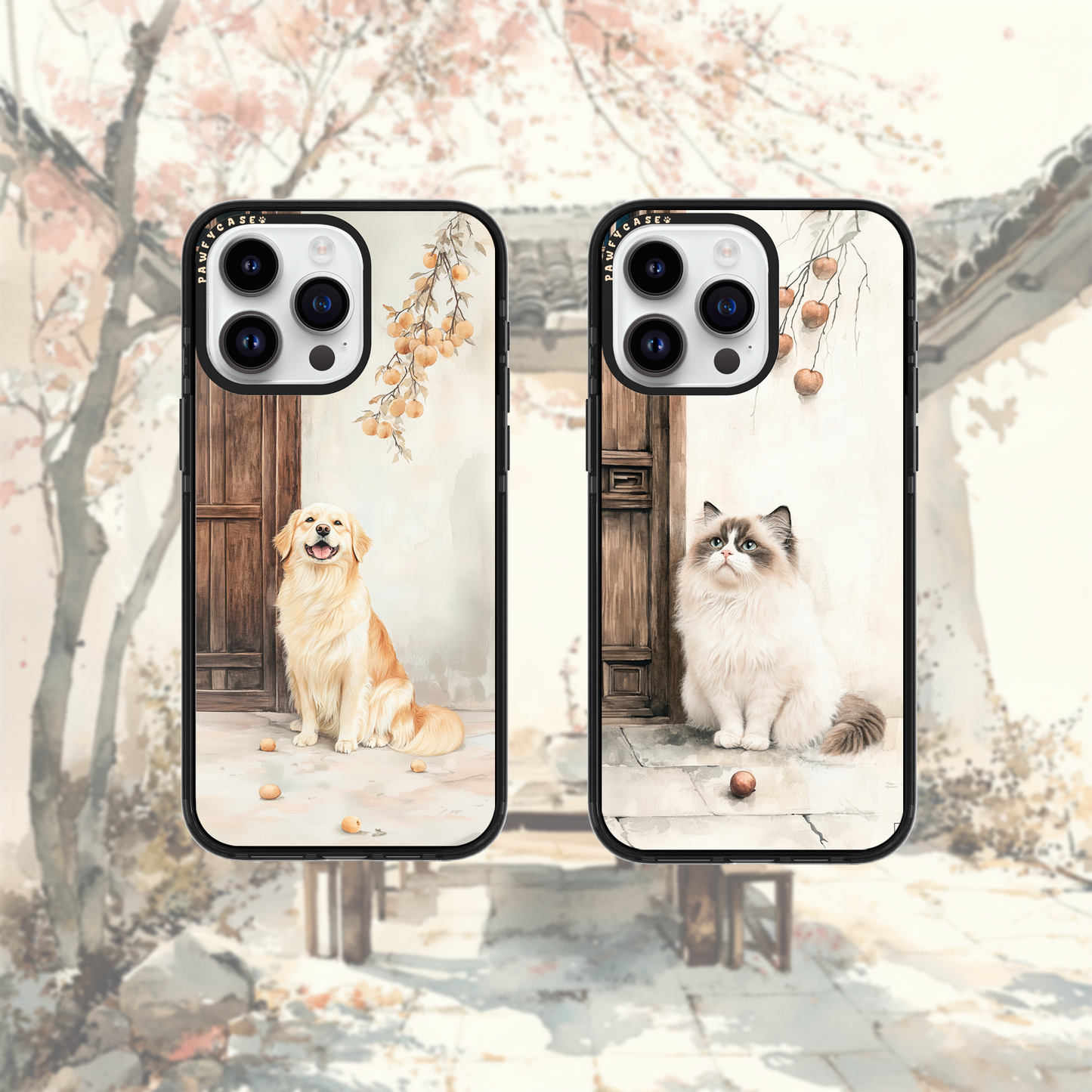 Autumn Companions Custom Phone Case