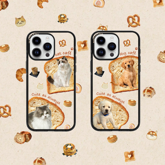 [DoublePet] Warm Paws Bakery Custom MagSafe Phone Case