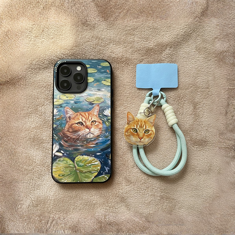 Lily Pond Friends Custom Phone Case
