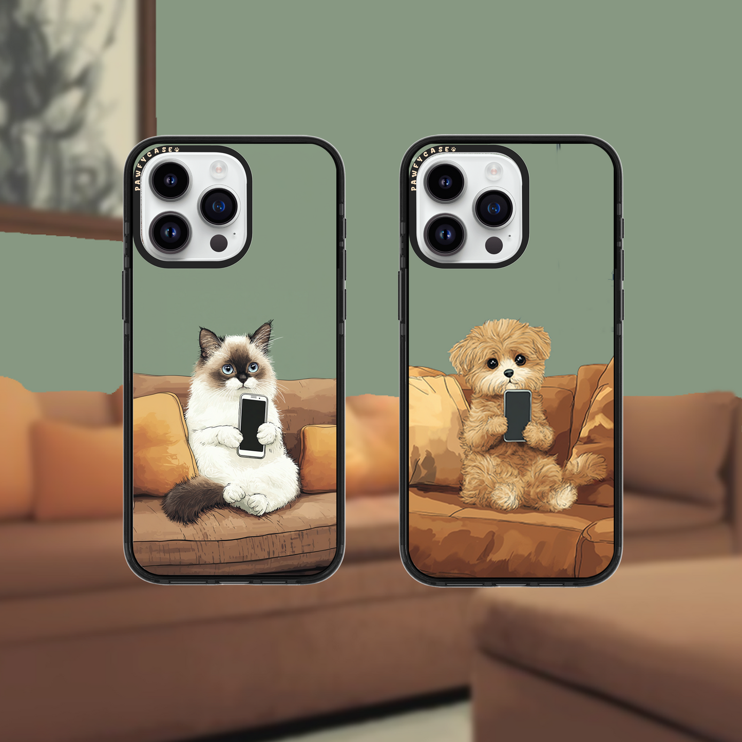 Couch Buddies Custom Phone Case