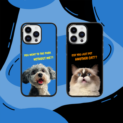 Petty Thoughts Custom MagSafe Phone Case – PawfyCase Petty Thoughts Custom MagSafe Phone Case – PawfyCase