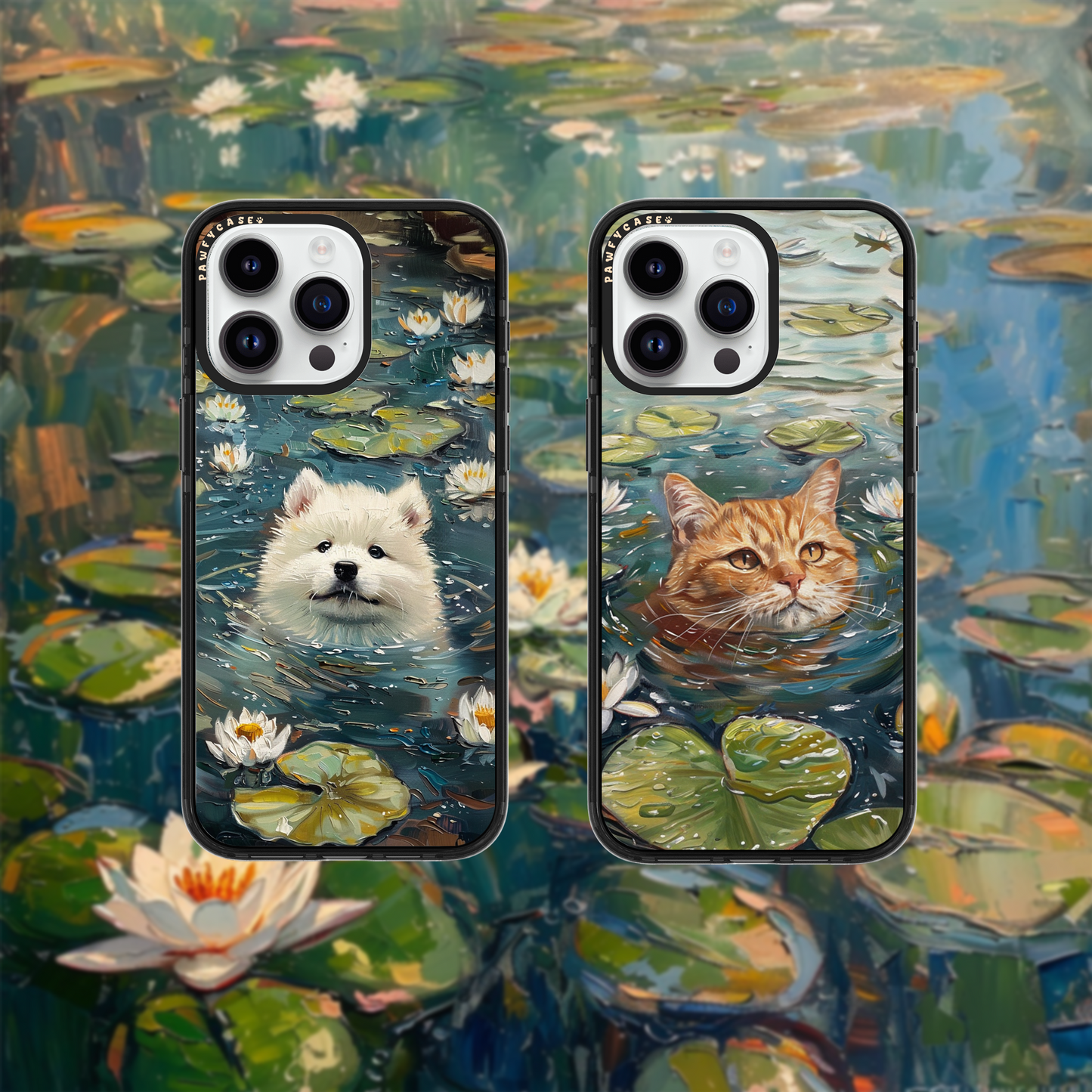 Lily Pond Friends Custom Phone Case