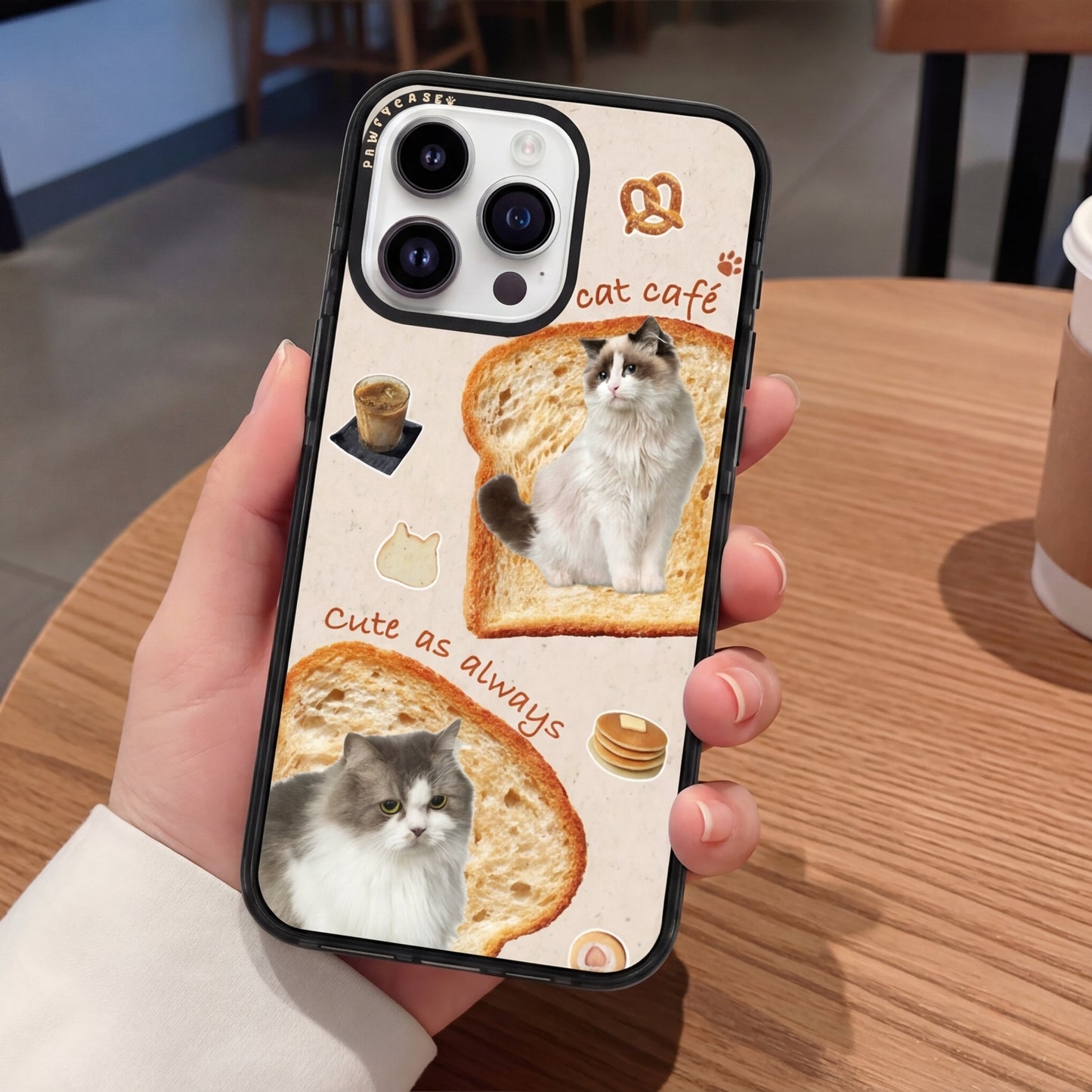 [DoublePet] Warm Paws Bakery Custom MagSafe Phone Case