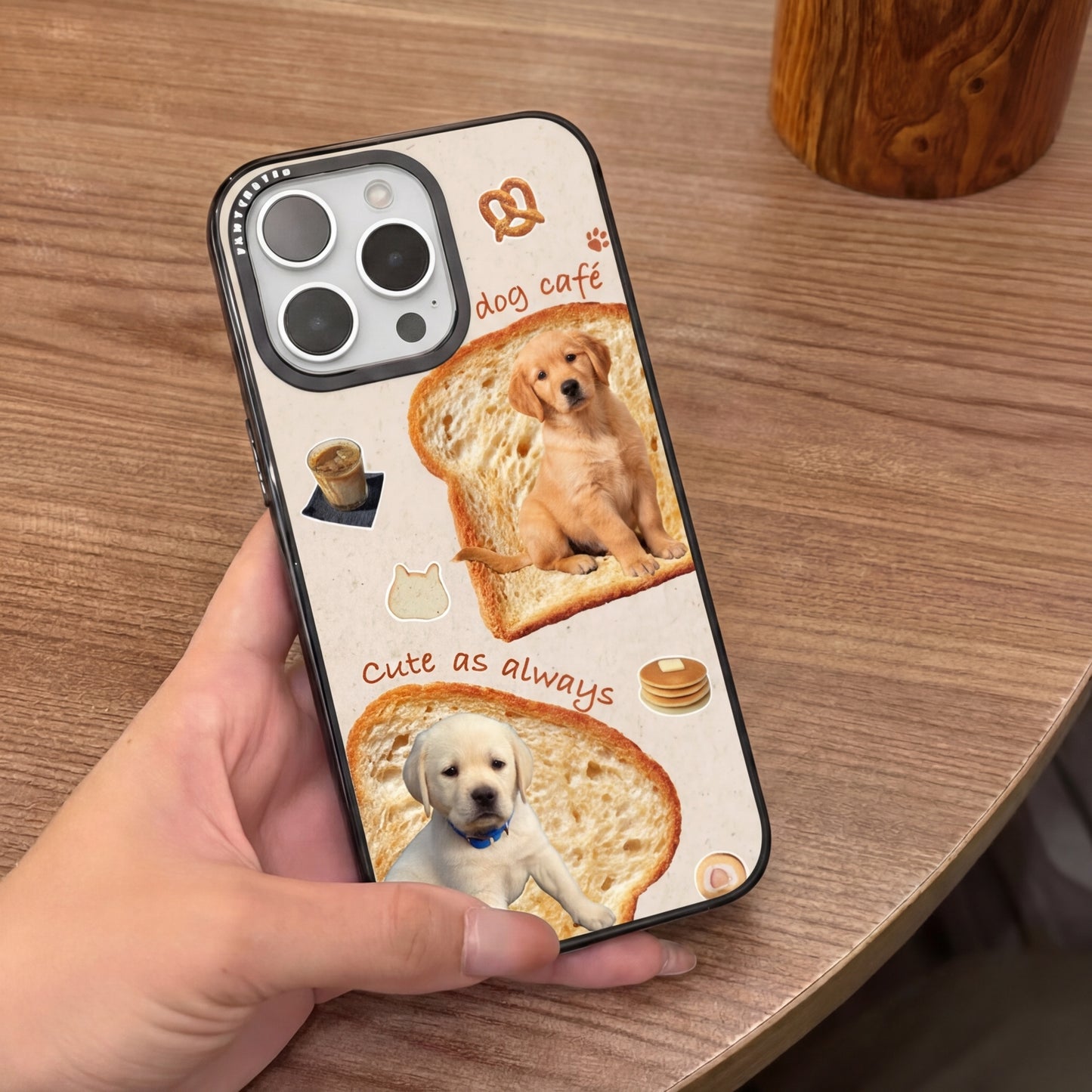 [DoublePet] Warm Paws Bakery Custom MagSafe Phone Case