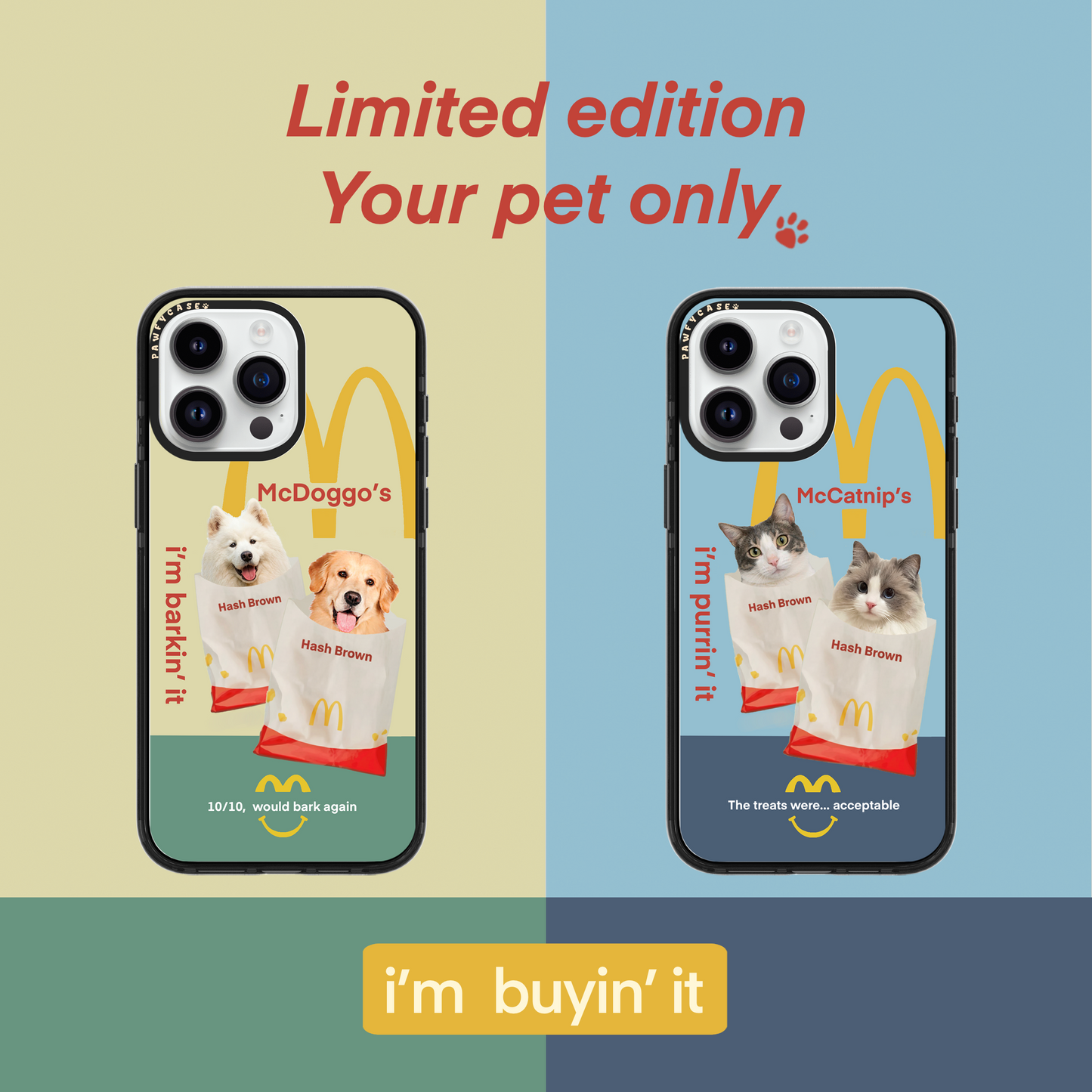 DoublePet PAWfficial Menu Custom MagSafe Phone Case