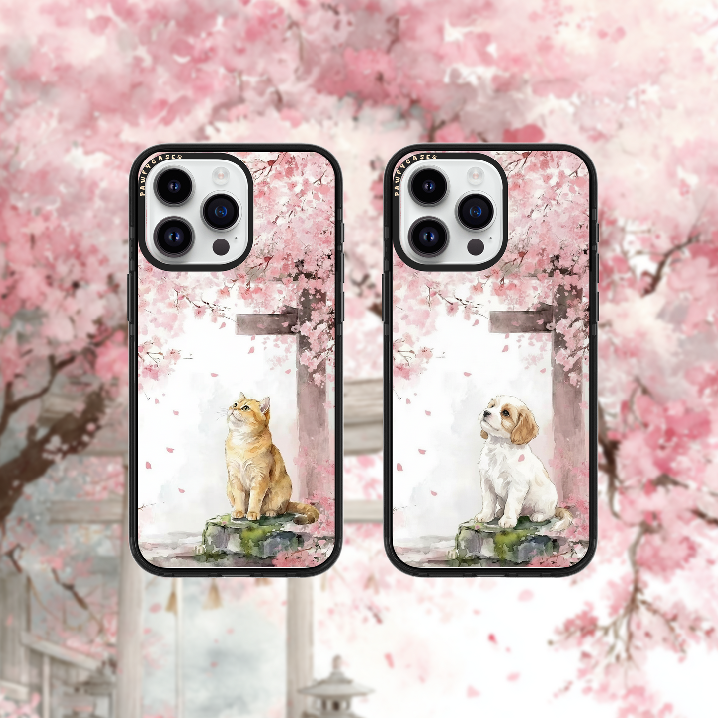 Sakura Paws Custom MagSafe Phone Case