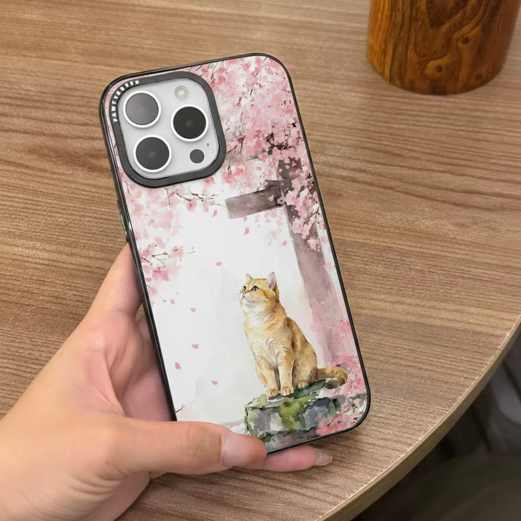 Sakura Paws Custom MagSafe Phone Case
